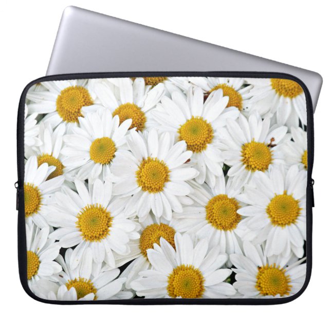 Daisies Laptop Sleeve (Voorkant)