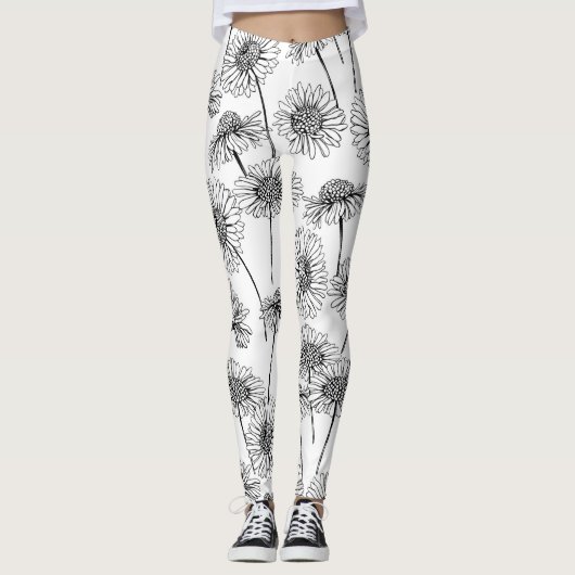Daisies Leggings (Voorkant)