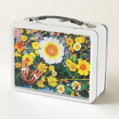 Daisies May Metal Lunchbox (Achterkant)