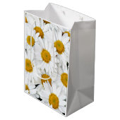 Daisies Medium Cadeauzakje (Achterkant Gekanteld)