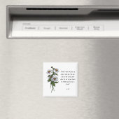 Daisies met bijbelvers: Gods vrede Magneet (Insitu (Vaatwasser))