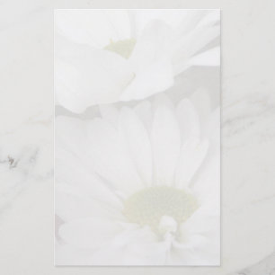 Daisies-Muted Floral Briefpapier