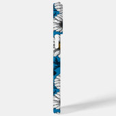 Daisies op blauw Case-Mate iPhone case (Achterkant / Rechts)