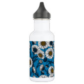 Daisies op blauw waterfles  (Links)