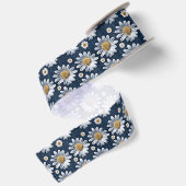 Daisies op denim lint (Achterkant)