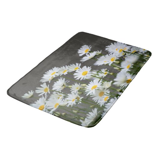 Daisies op Grey Badmat (Gekanteld)