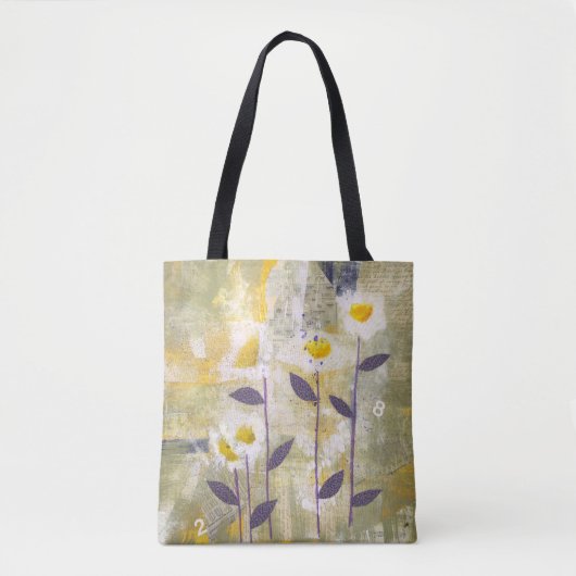 Daisies op Parade Canvas tas (Voorkant)