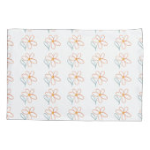 Daisies patroon kussensloop (Achterkant)