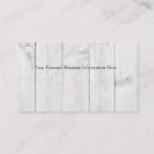 Daisies Persoonlijke naam Visitekaartje (Achterkant)