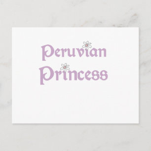 Daisies Peruvian Princess Briefkaart
