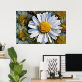 DAISIES POSTER (Thuiskantoor)