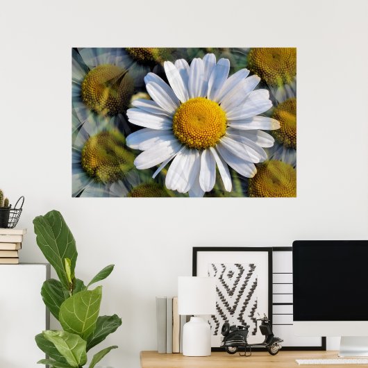 DAISIES POSTER (Thuiskantoor)