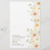 Daisies prijslijst flyer (Achterkant)