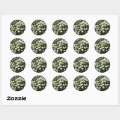 Daisies Ronde Sticker (Vel)