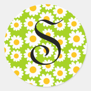 Daisies Ronde Sticker