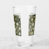 Daisies Rustic Barn Board Daisy Flower Glas (Rechts)