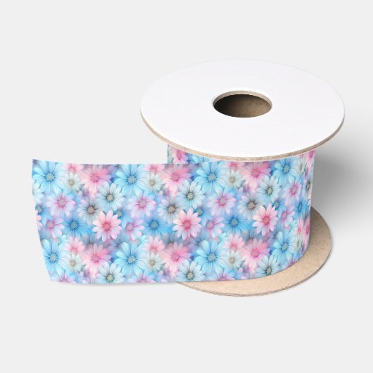 Daisies Satijnen Lint (Spoel)