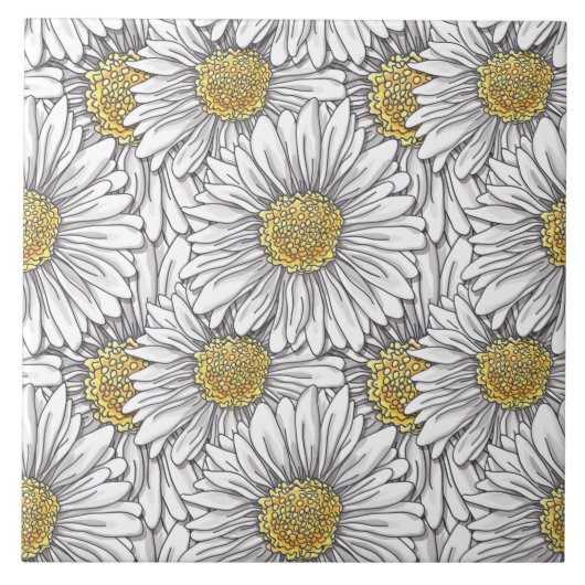 Daisies Tegeltje (Voorkant)
