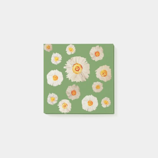 Daisies Tekening Post-it® notes, Dagelijks patroon Post-it® Notes (Voorkant)