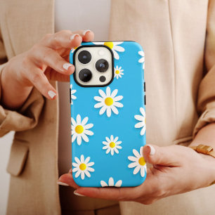 Daisies Yellow Girly Flower iPhone 14 Hoesje-Mat Case-Mate iPhone 14 Hoesje