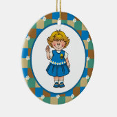 Daisy4 Keramisch Ornament (Rechts)