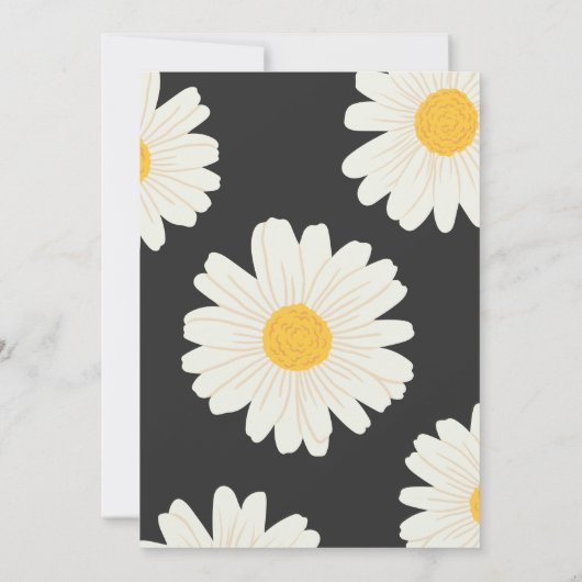 Daisy 11e anniversaire Invitation (Dos)