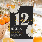 Daisy 12e anniversaire Invitation