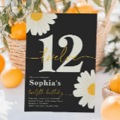 Daisy 12e anniversaire Invitation