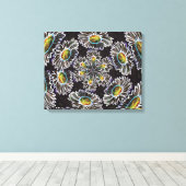 Daisy 1 Glow Stretched Canvas afdrukken (Insitu (Houten vloer))
