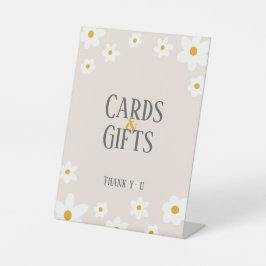 Daisy 1e Verjaardag Kaarten & Geschenken Teken Reclamebord Met Voetstuk