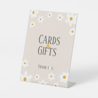 Daisy 1e Verjaardag Kaarten & Geschenken Teken Reclamebord Met Voetstuk