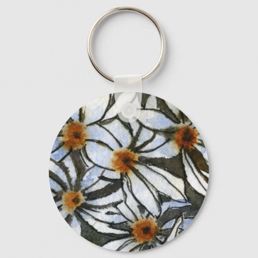 "Daisy 2" Floral Sleutelhanger (Voorkant)
