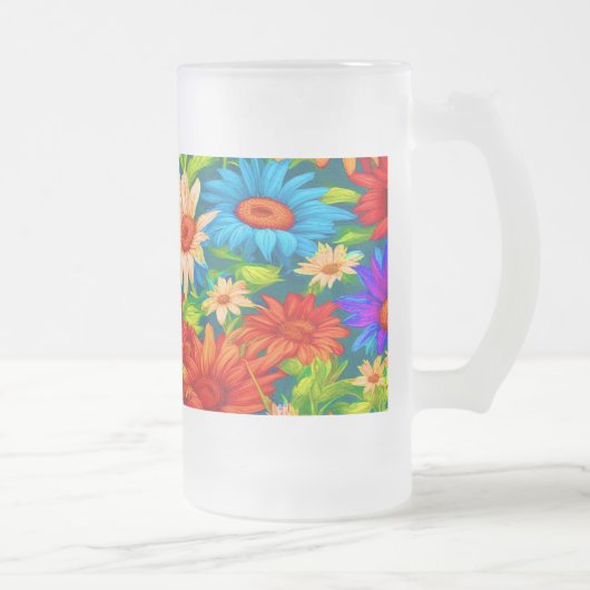 Daisy Abstract #5 - Matglas Bierpul (Rechts)
