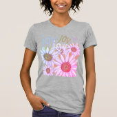 Daisy and Daffodils: Floral Dreams of Joy T-Shirt (Voorkant)