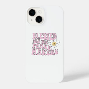 Daisy and Peace Makers Slogan iPhone 14 Hoesje