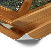 Daisy and Rocks Fake, Faux Window Illusion Poster (Hoek)