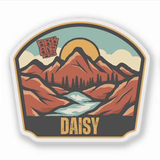 Daisy, Arkansas Sticker (Voorkant)