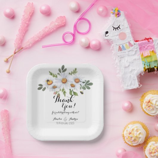 Daisy - assiettes (Fête)