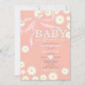 Daisy Baby in het Baby shower Bloom Kaart (Voorkant)