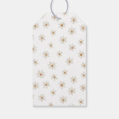 Daisy Baby shower Favor Cadeaulabel (Achterkant)