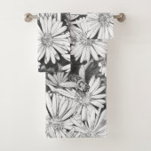 Daisy Bath Sets Honeybee & Daisy Bath Serviette (En situation)