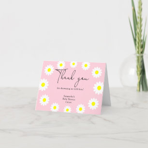 Daisy - bedankt baby shower
