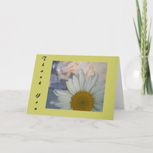 Daisy Bedankt Kaart (Voorkant)