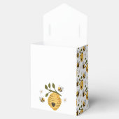 Daisy Beehive Bumblebee Baby shower Bedankdoosjes (Geopend)