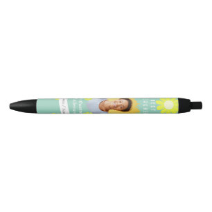 Daisy Beste Leraar Foto Teal Zwarte Inkt Pen