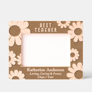 Daisy Beste Leraar Gegraveerde Frames Lijstjes