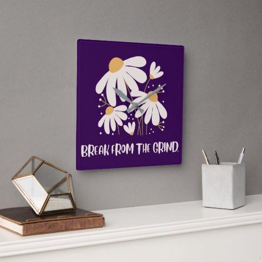 Daisy BFTG Clock Vierkante Klok (Kantoor)