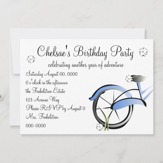 Daisy Bike Ride Kaart (Voorkant)