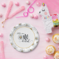 Daisy Birthday Bord - Little Miss ONEderful - Wh