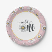 Daisy Birthday Bord - Wild One - Roze (Voorkant)